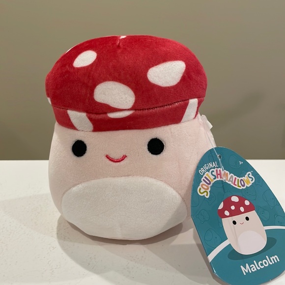 NWT 5” Malcolm the Mushroom 🍄 Squishmallow - Picture 1 of 5